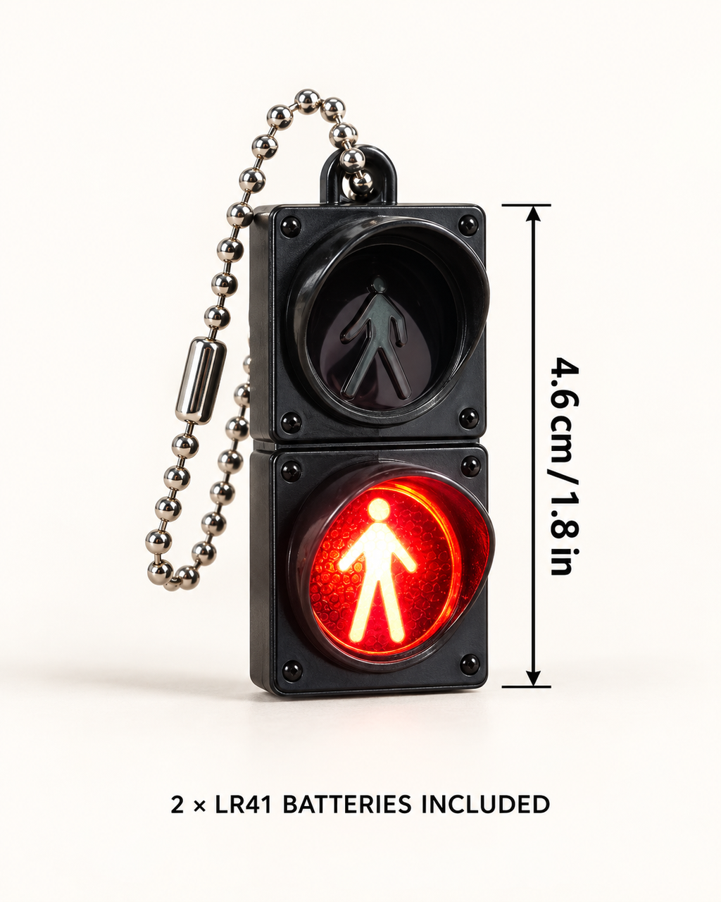 Walk / Stop – Pedestrian Signal Keychain