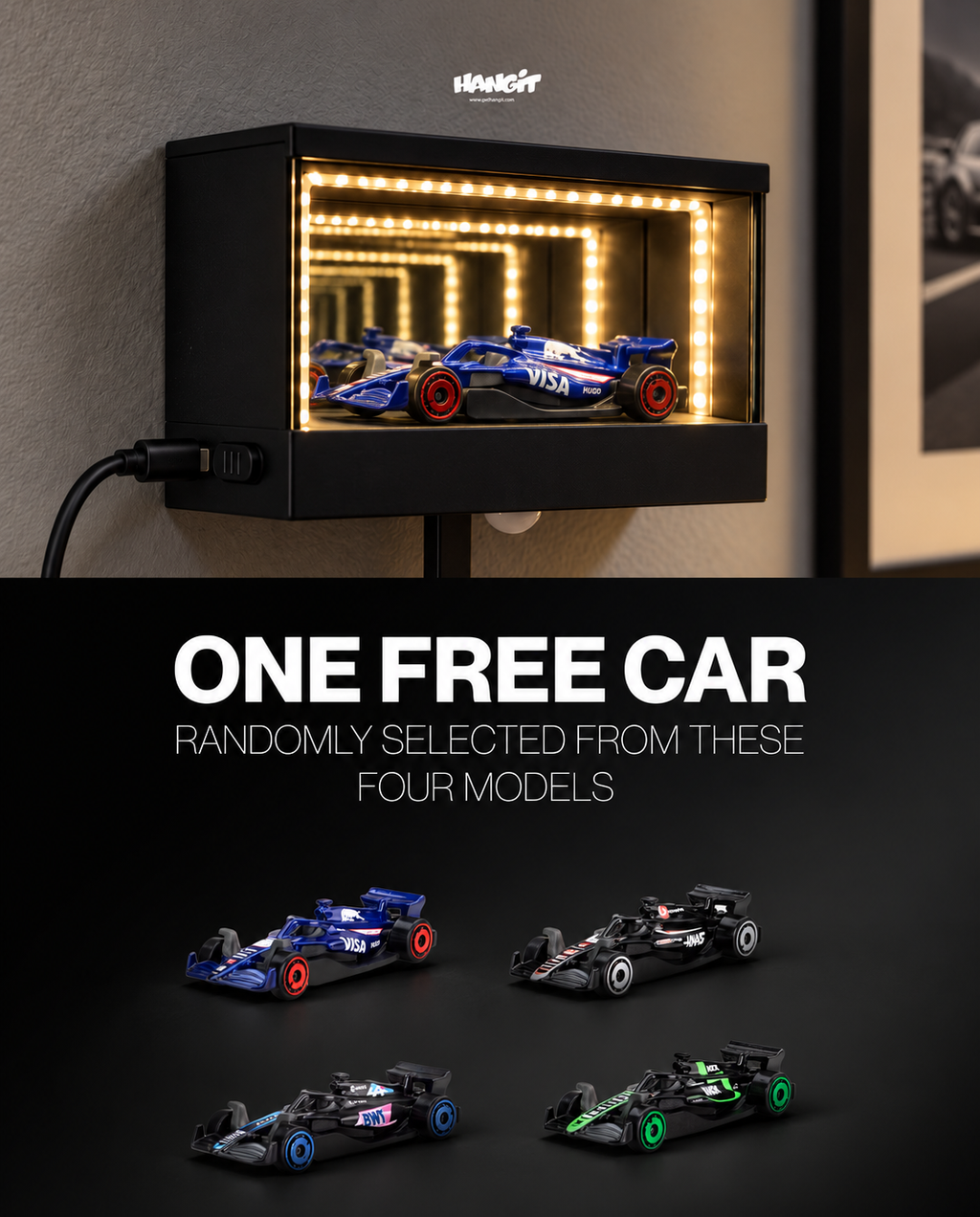 Infinity Garage – Motion Sensor Key Holder