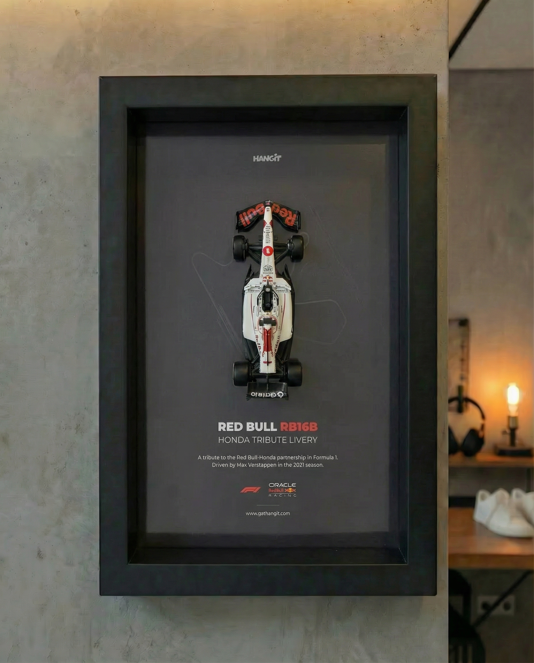 Red Bull RB16B – Honda Tribute Livery – Mega Frame Edition
