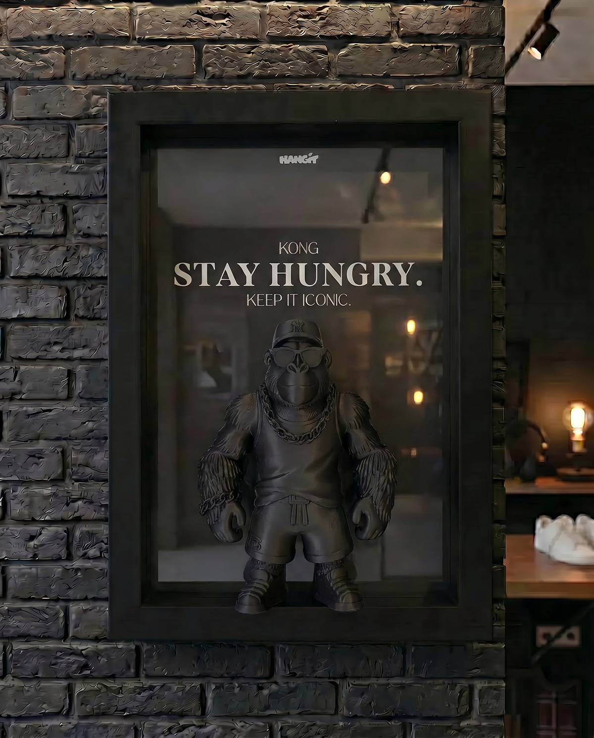 Kong – Stay Hungry – Mega Frame