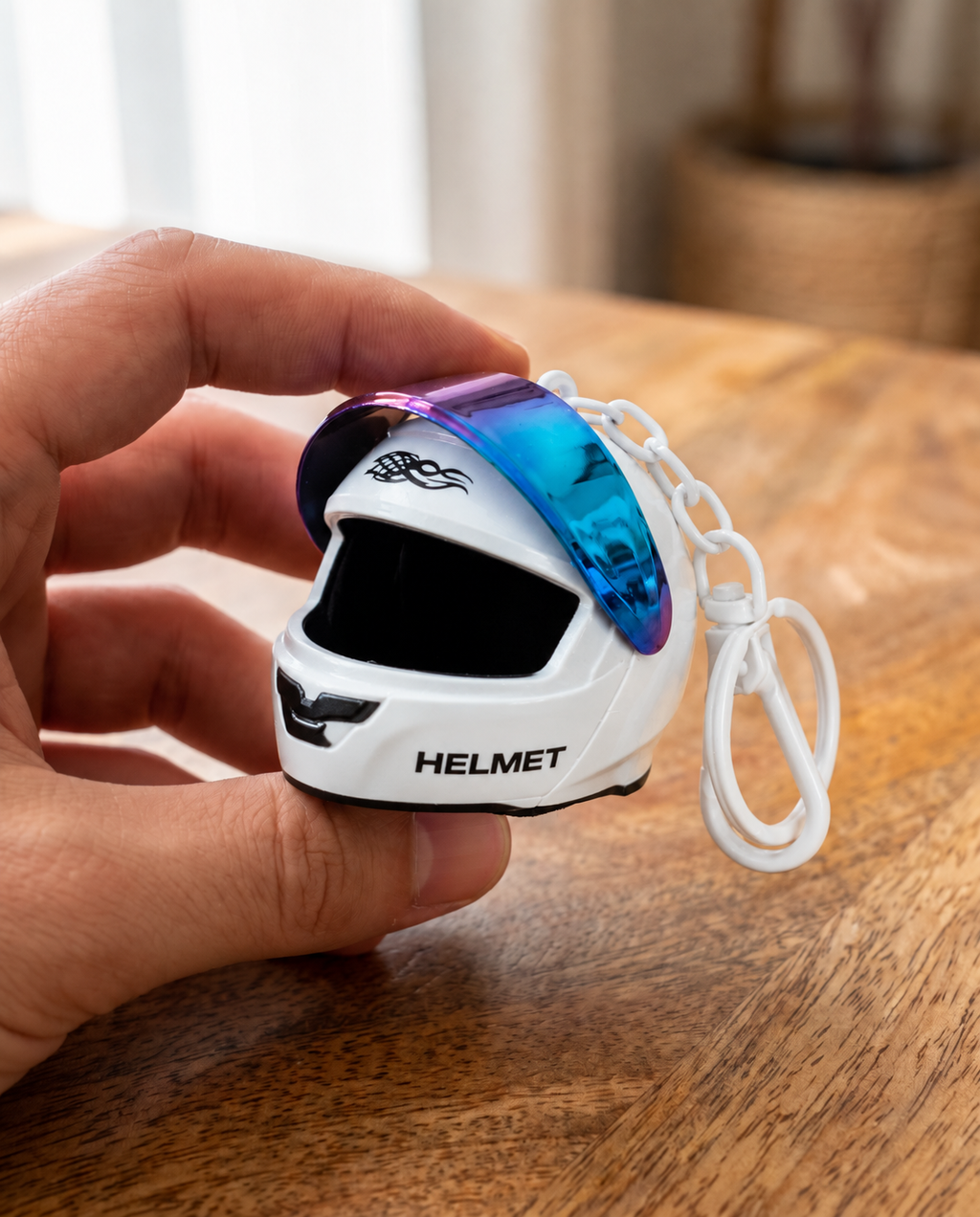 Rider – Mini Helmet Keychain
