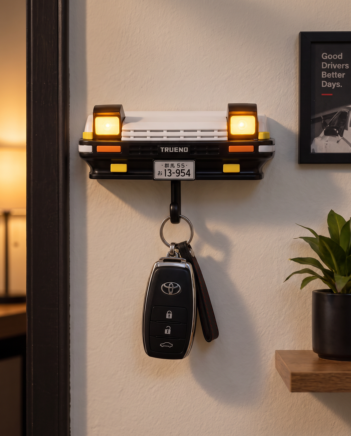 AE86 Trueno – Pop-Up Headlight Key Holder