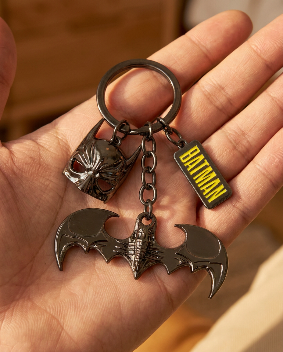 Batman – 3-Piece Metal Keychain