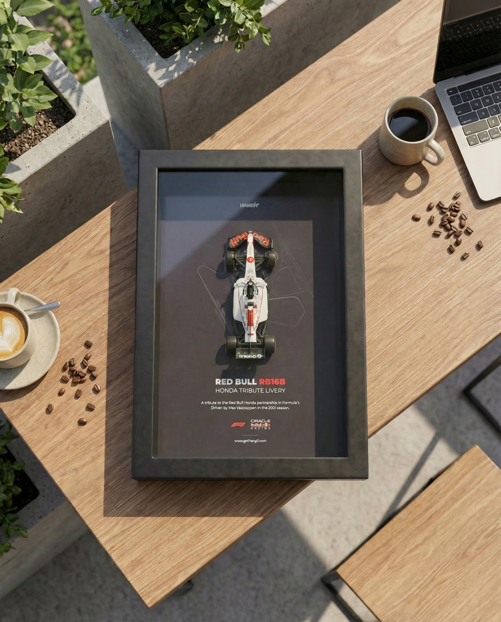 Red Bull RB16B – Honda Tribute Livery – Mega Frame Edition