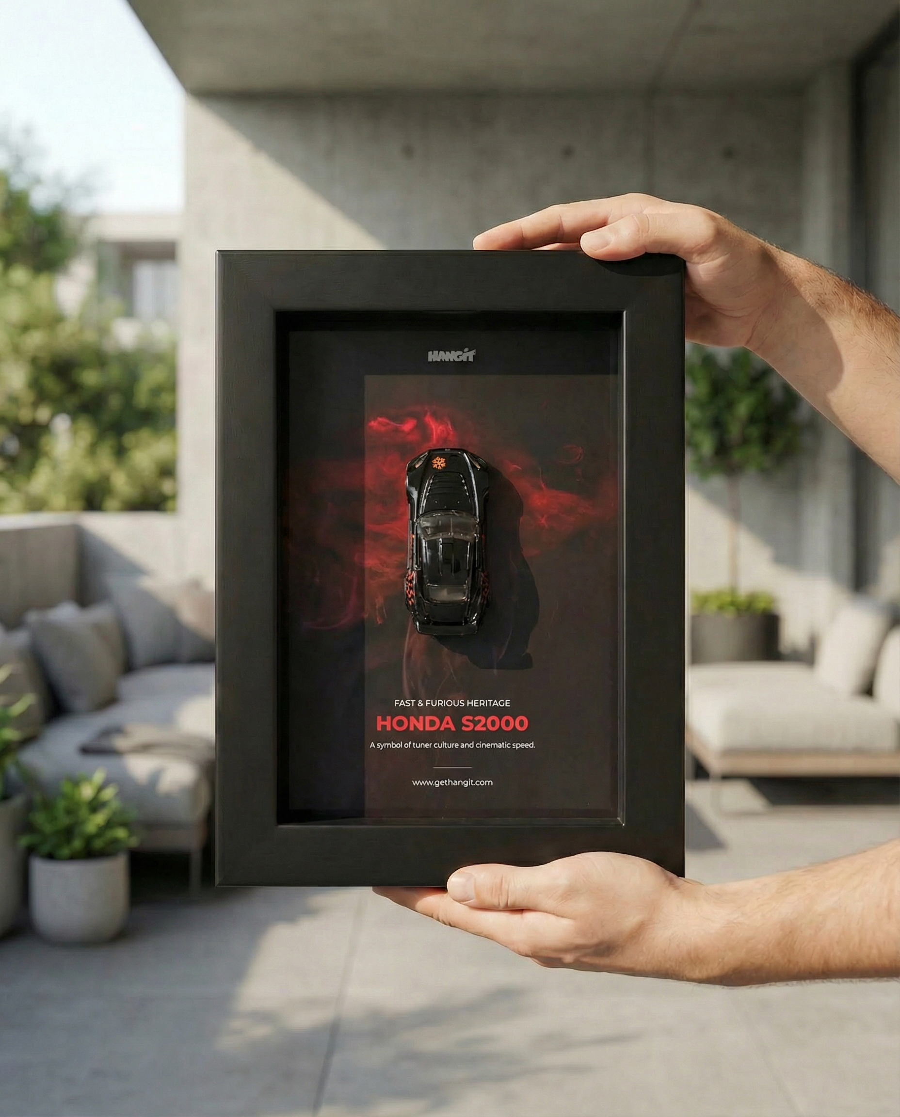 Honda S2000 – Fast & Furious Edition Mini Framed