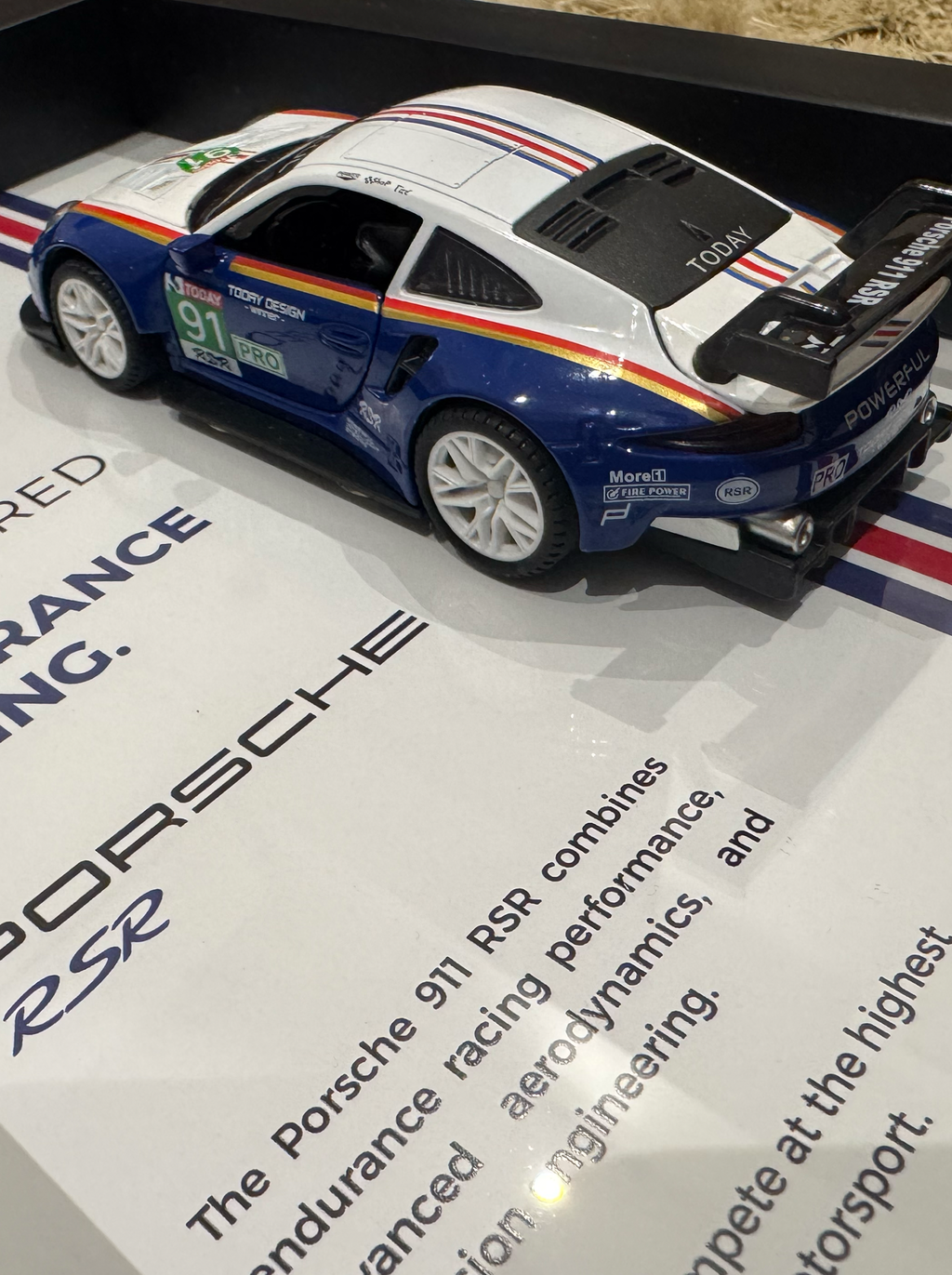 Porsche 911 RSR – Endurance Racing Edition – Mega Frame