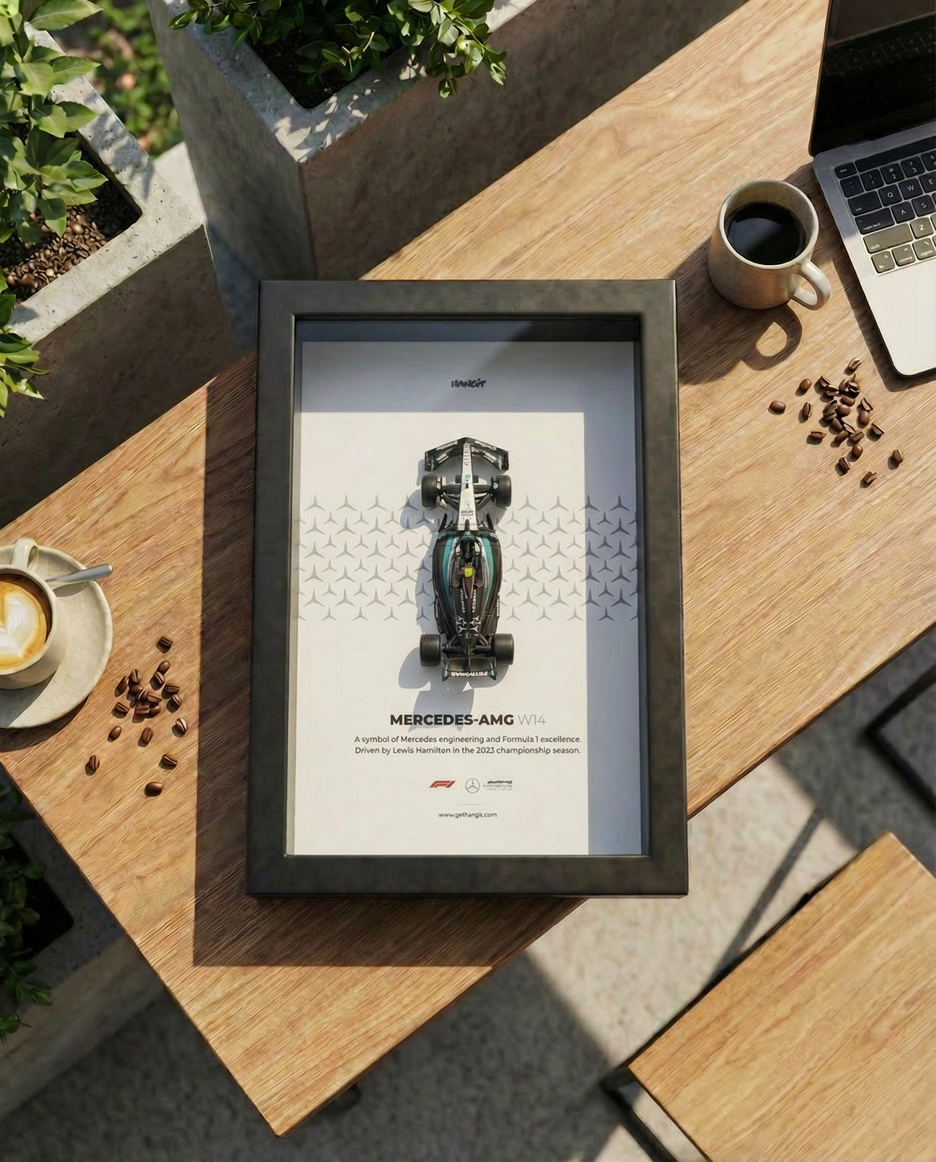 Mercedes-AMG W14 – Mega Frame Edition