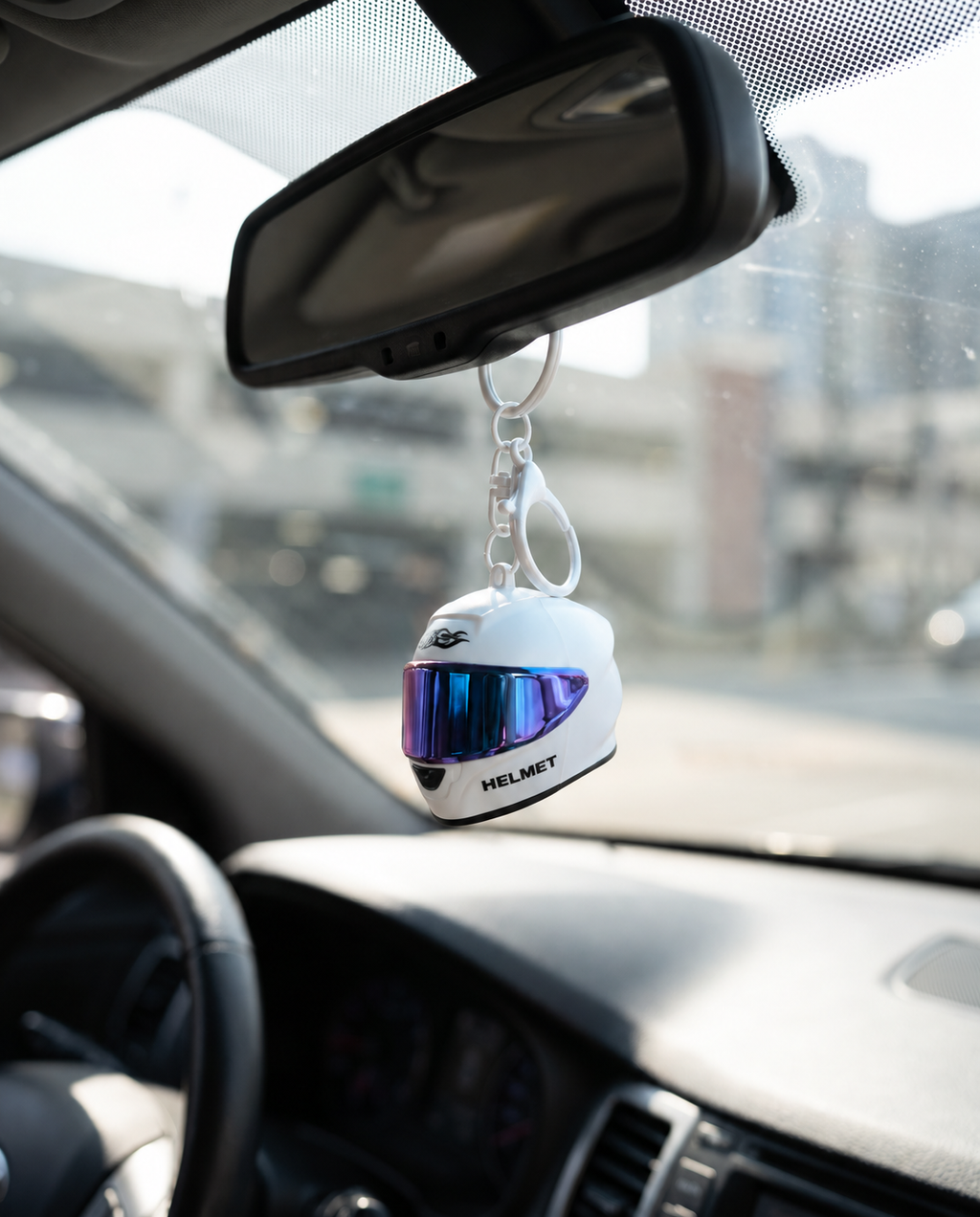 Rider – Mini Helmet Keychain