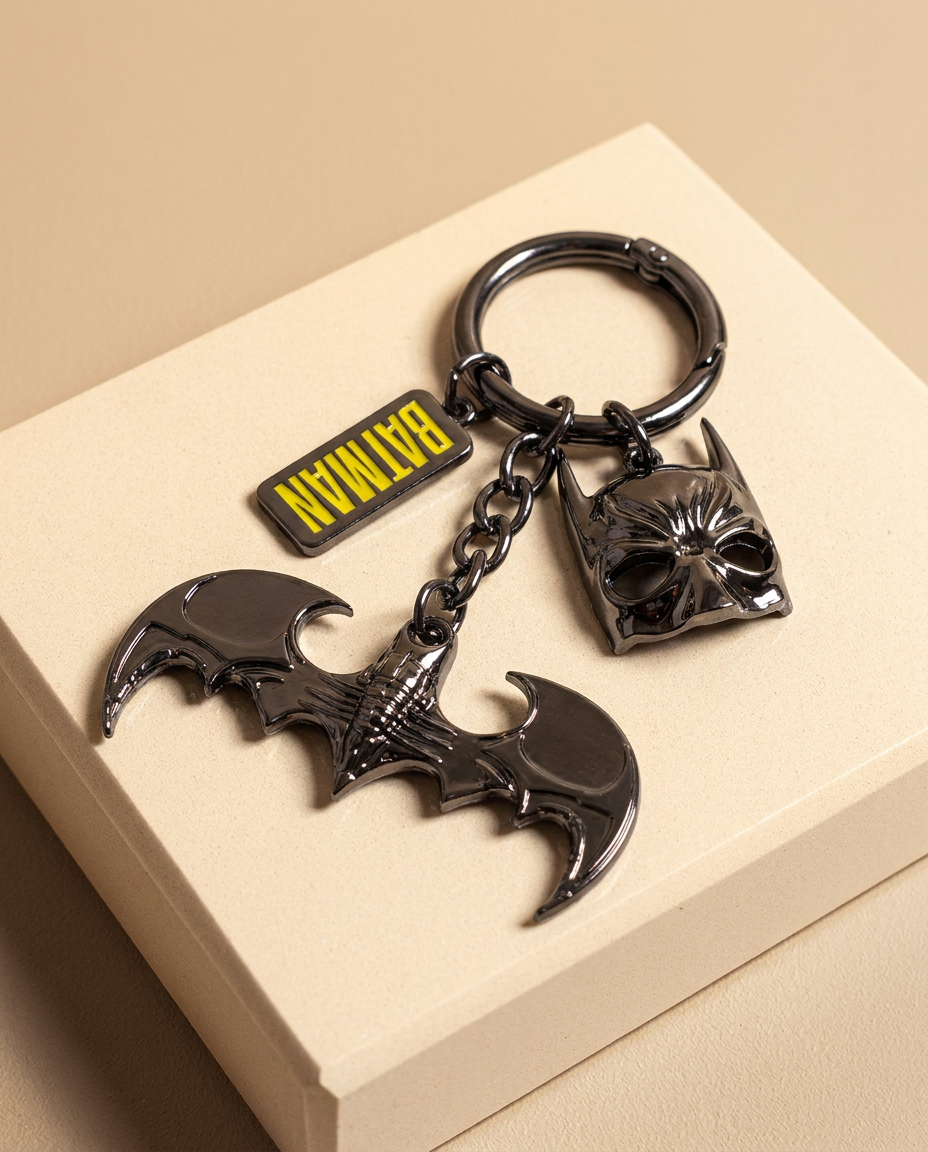 Batman – 3-Piece Metal Keychain