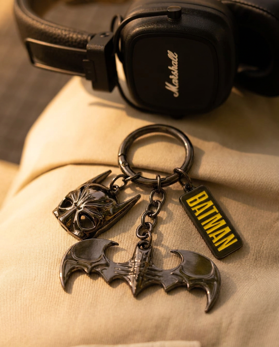Batman – 3-Piece Metal Keychain