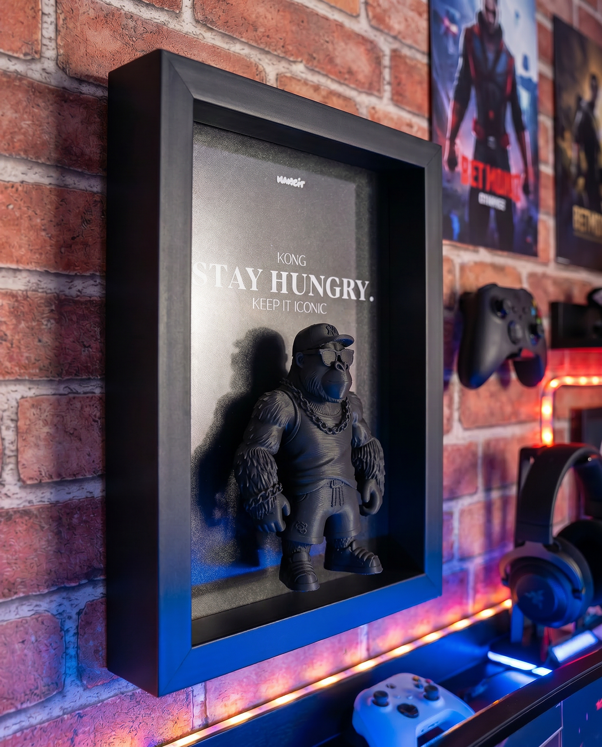 Kong – Stay Hungry – Mega Frame