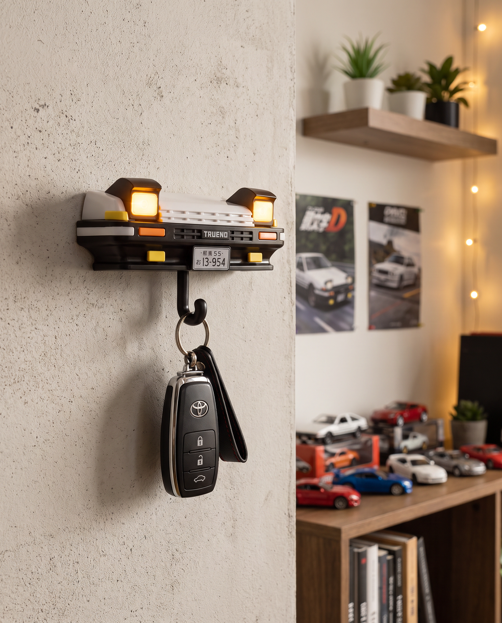 AE86 Trueno – Pop-Up Headlight Key Holder