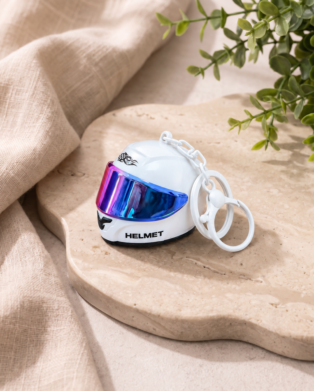 Rider – Mini Helmet Keychain