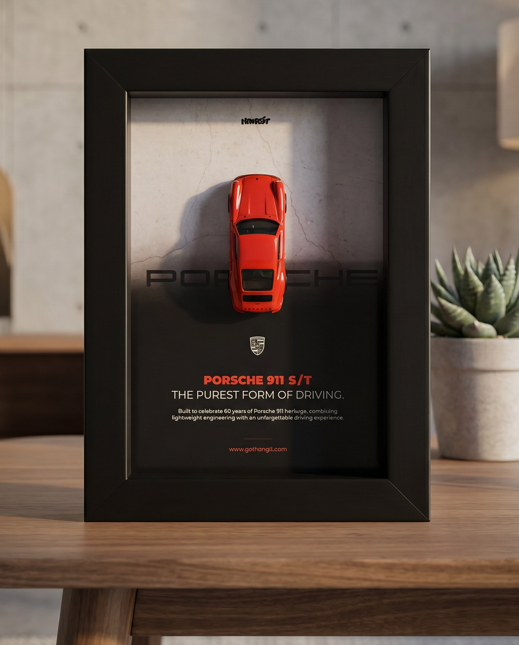 Porsche 911 S/T – Mini Frame