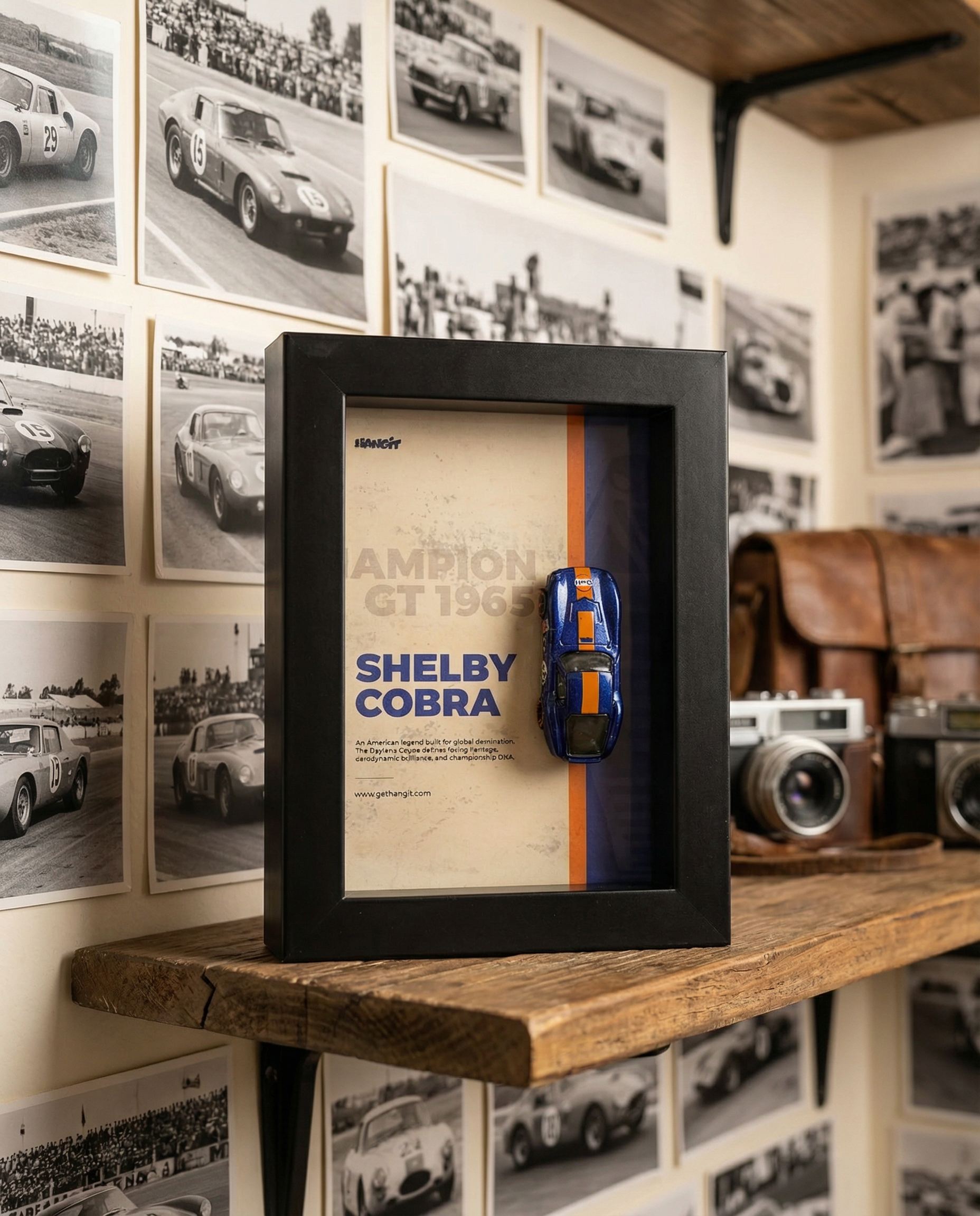 Shelby Cobra Daytona Coupe 1965 – Mini Framed