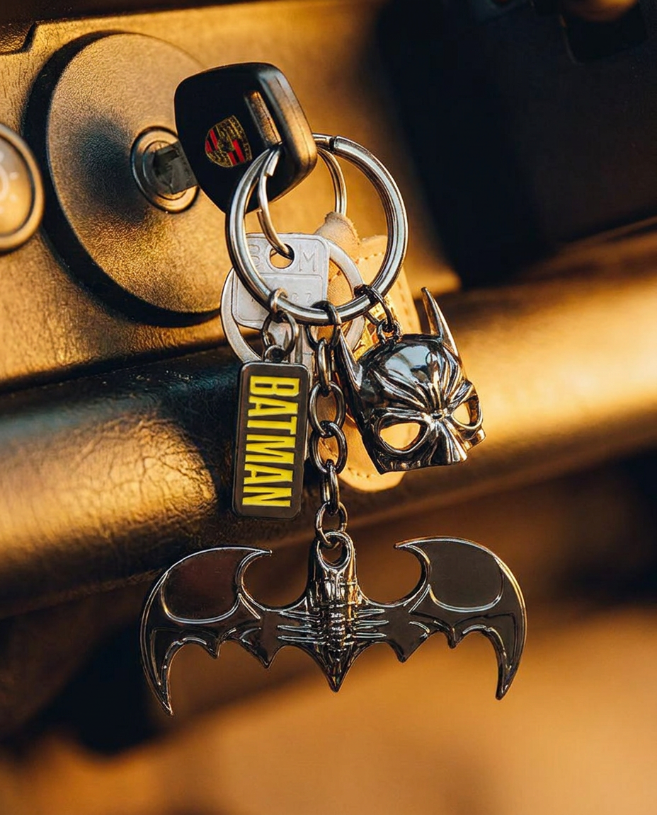 Batman – 3-Piece Metal Keychain