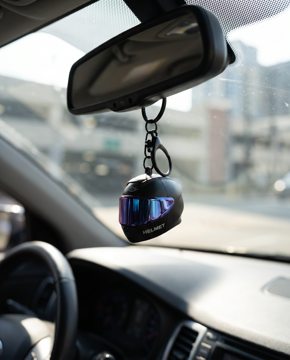 Rider – Mini Helmet Keychain