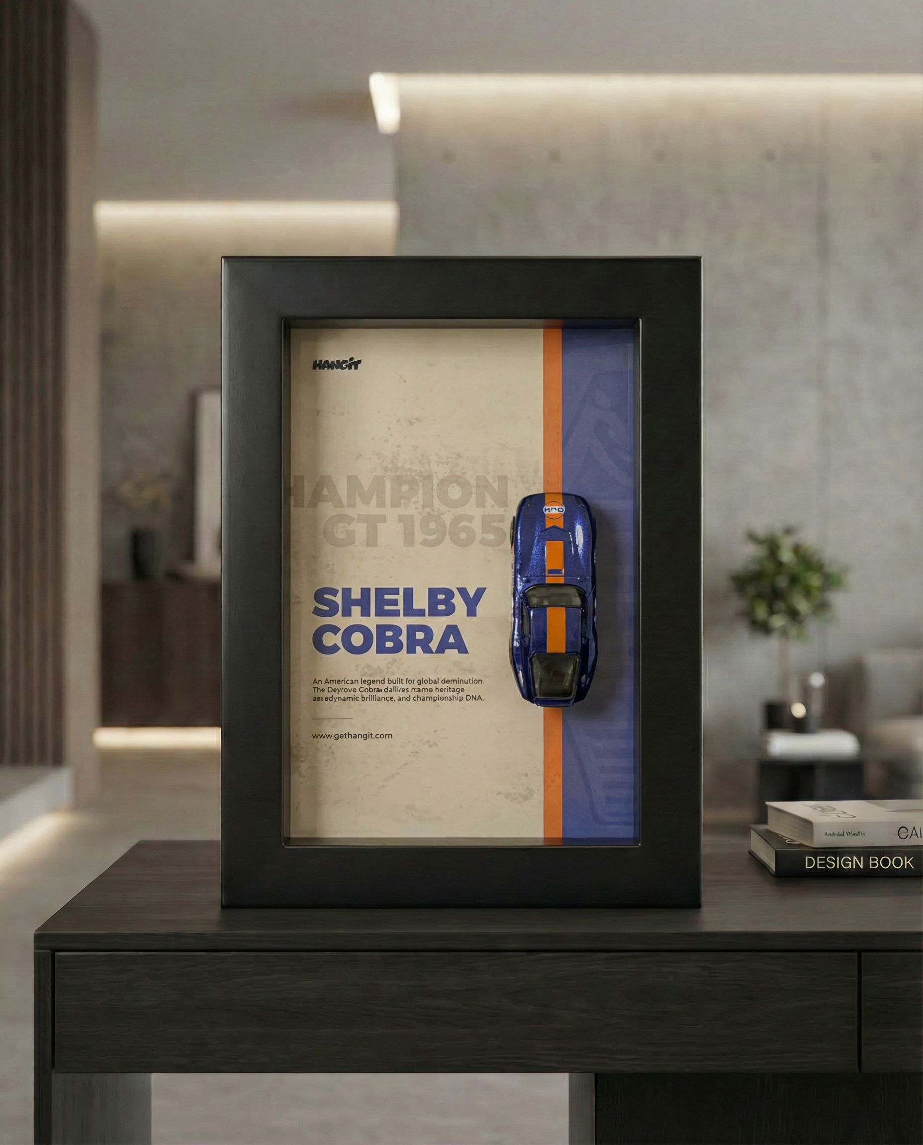 Shelby Cobra Daytona Coupe 1965 – Mini Framed