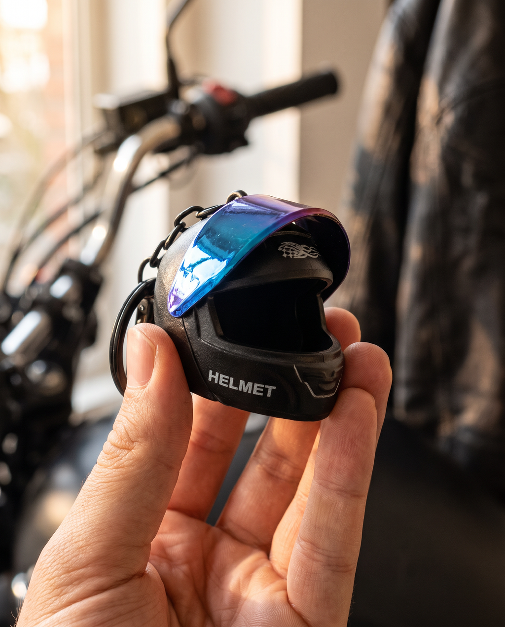 Rider – Mini Helmet Keychain