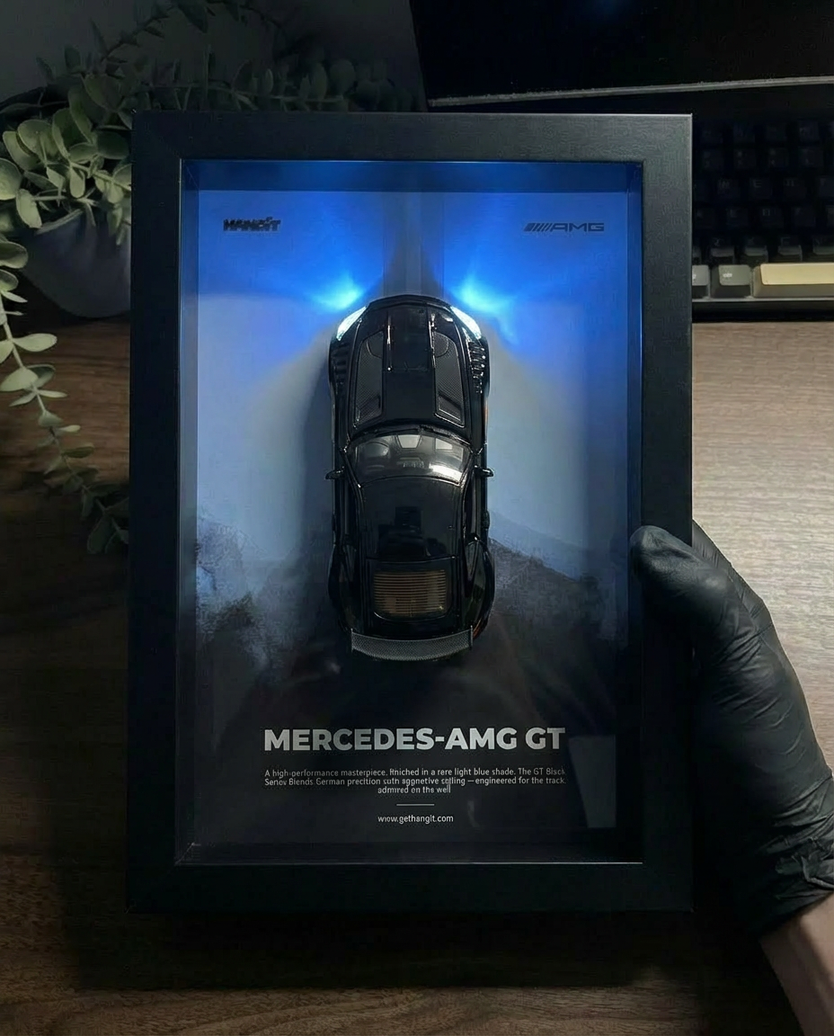 Mercedes-AMG GT – Black - Mega Frame Edition