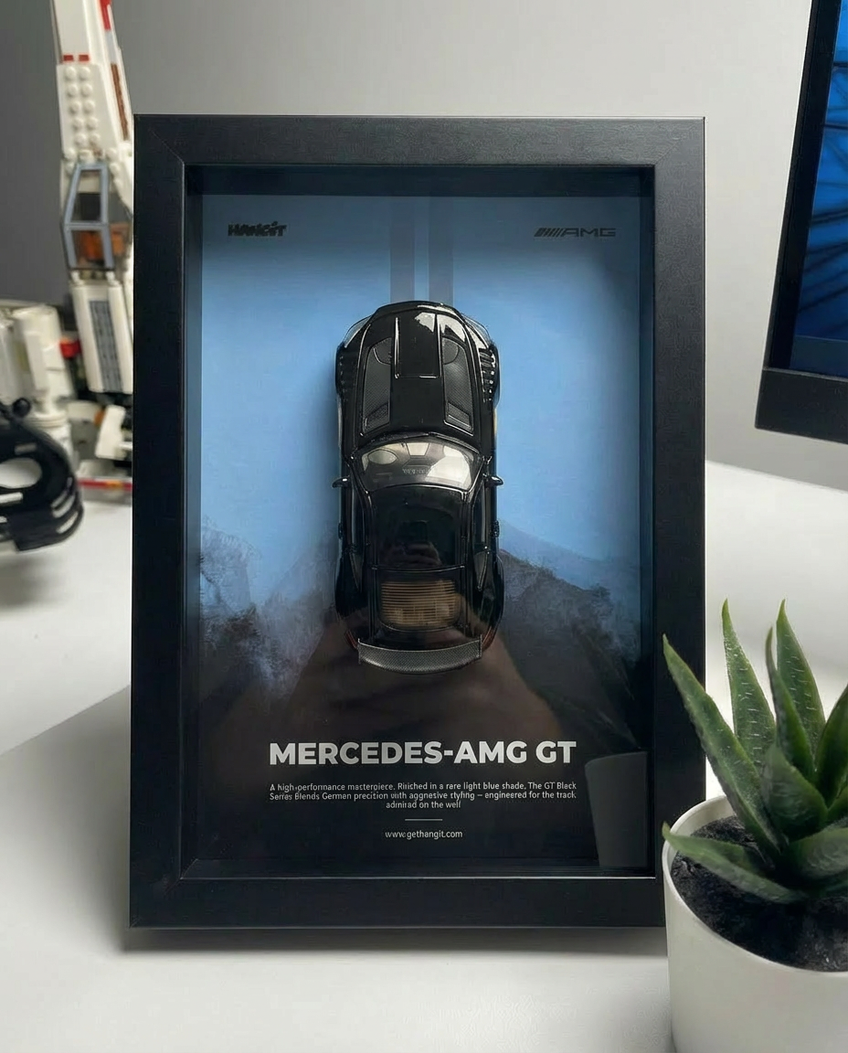 Mercedes-AMG GT – Black - Mega Frame Edition