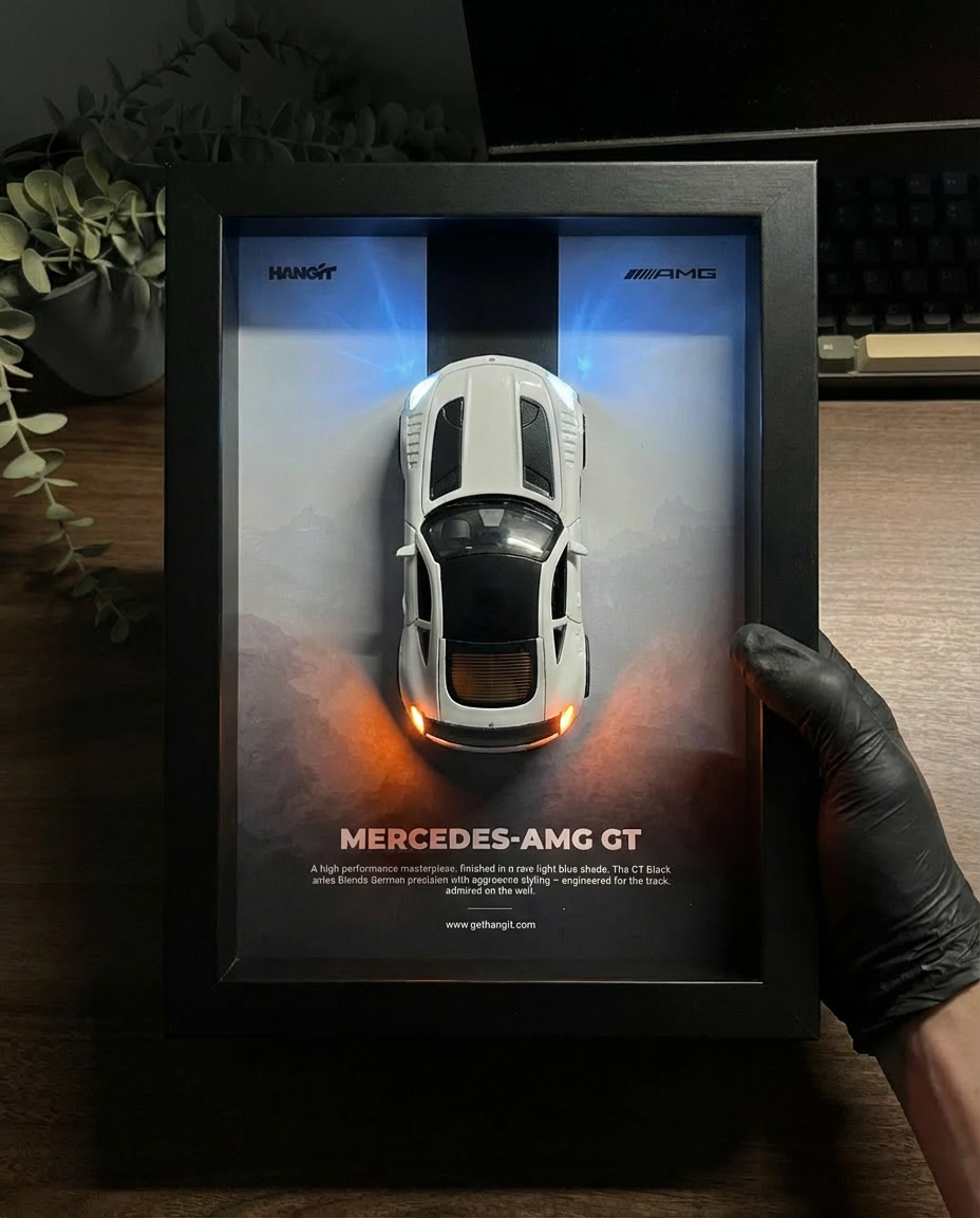 Mercedes-AMG GT White – Mega Edition