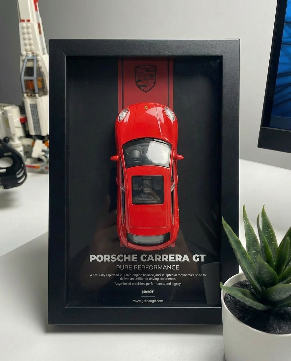 Porsche Carrera GT - Red – Mega Edition