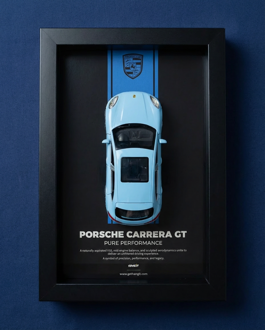 Porsche Carrera GT - Blue – Mega Edition