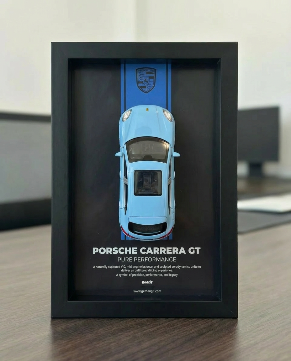 Porsche Carrera GT - Blue – Mega Edition