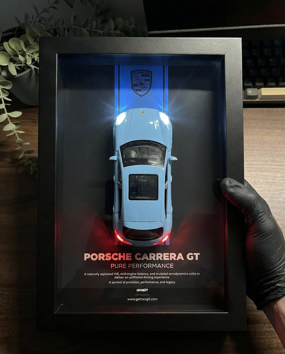 Porsche Carrera GT - Blue – Mega Edition