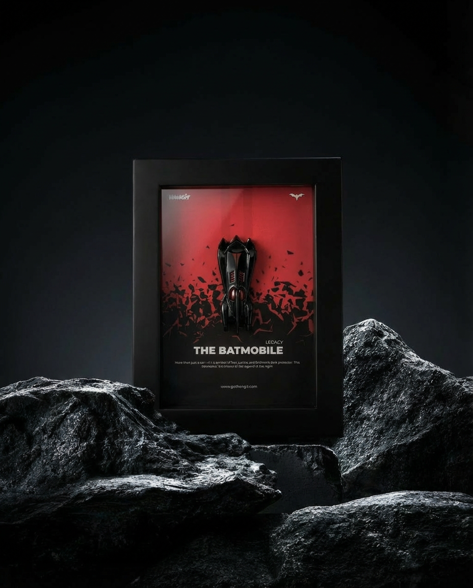 LIMITED DROP | The Batmobile — Mini Frame