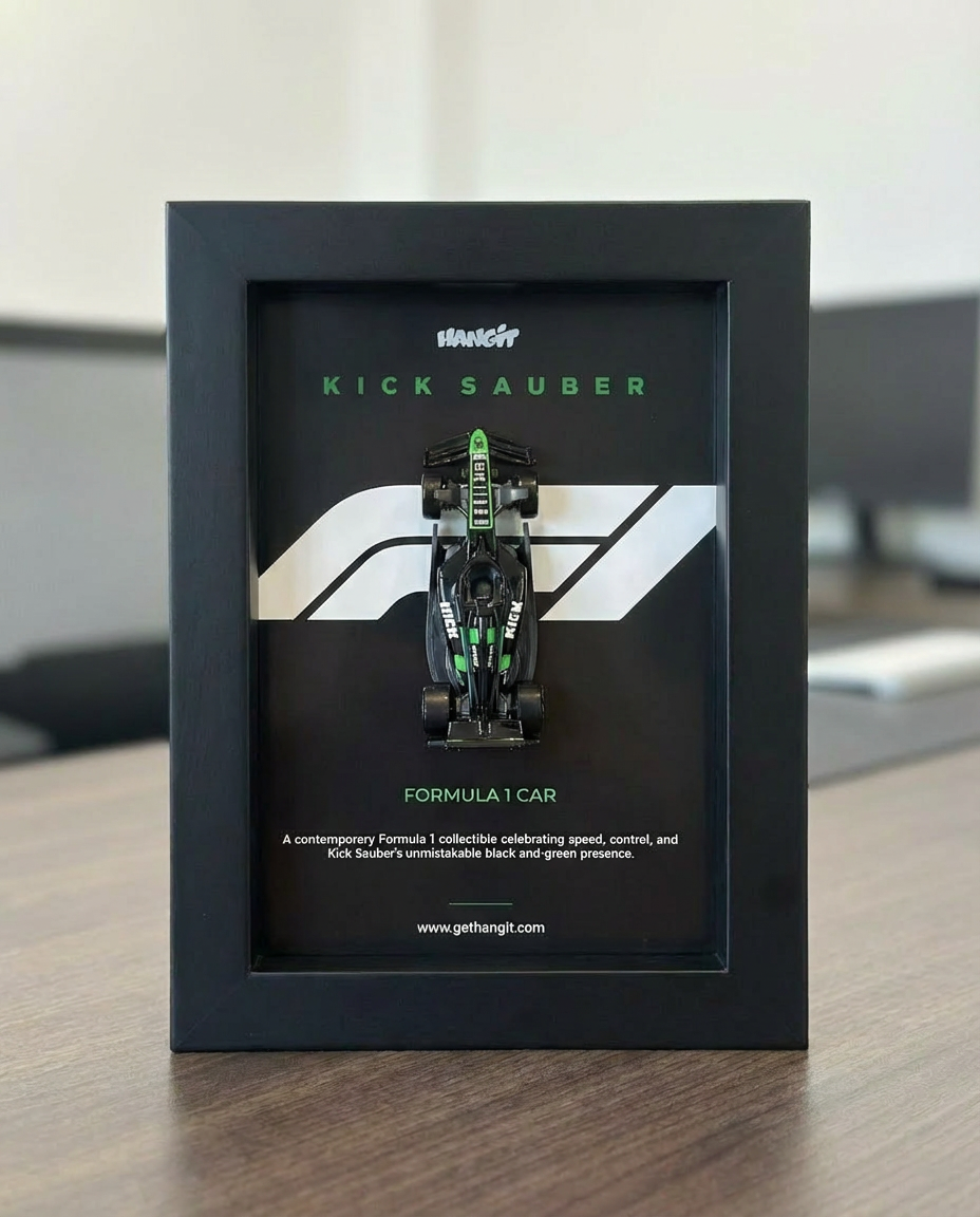 Kick Sauber F1 – Mini Edition | 1:64 Scale Model