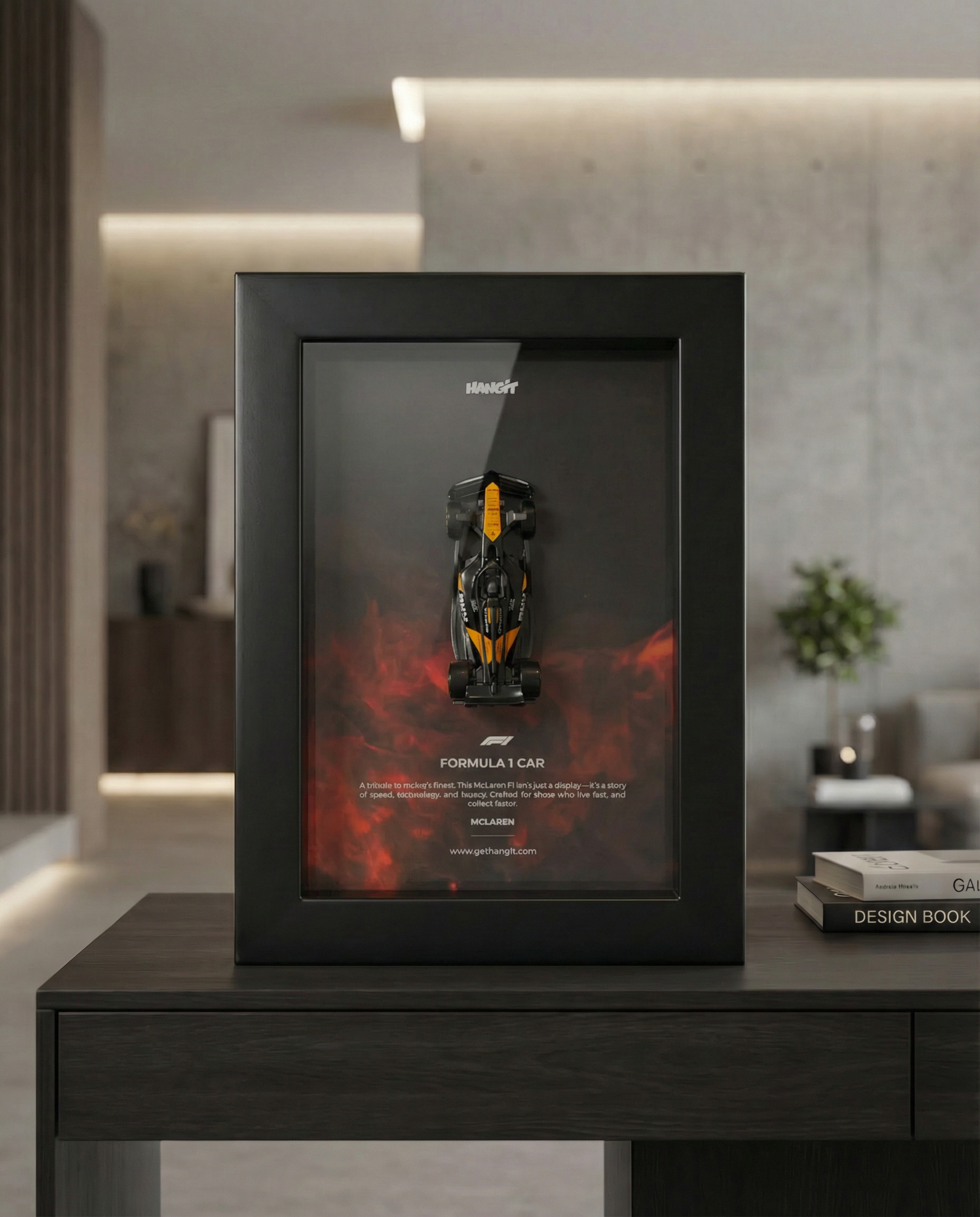 McLaren F1 – Mini Framed Collectible | 1:64 Scale Model