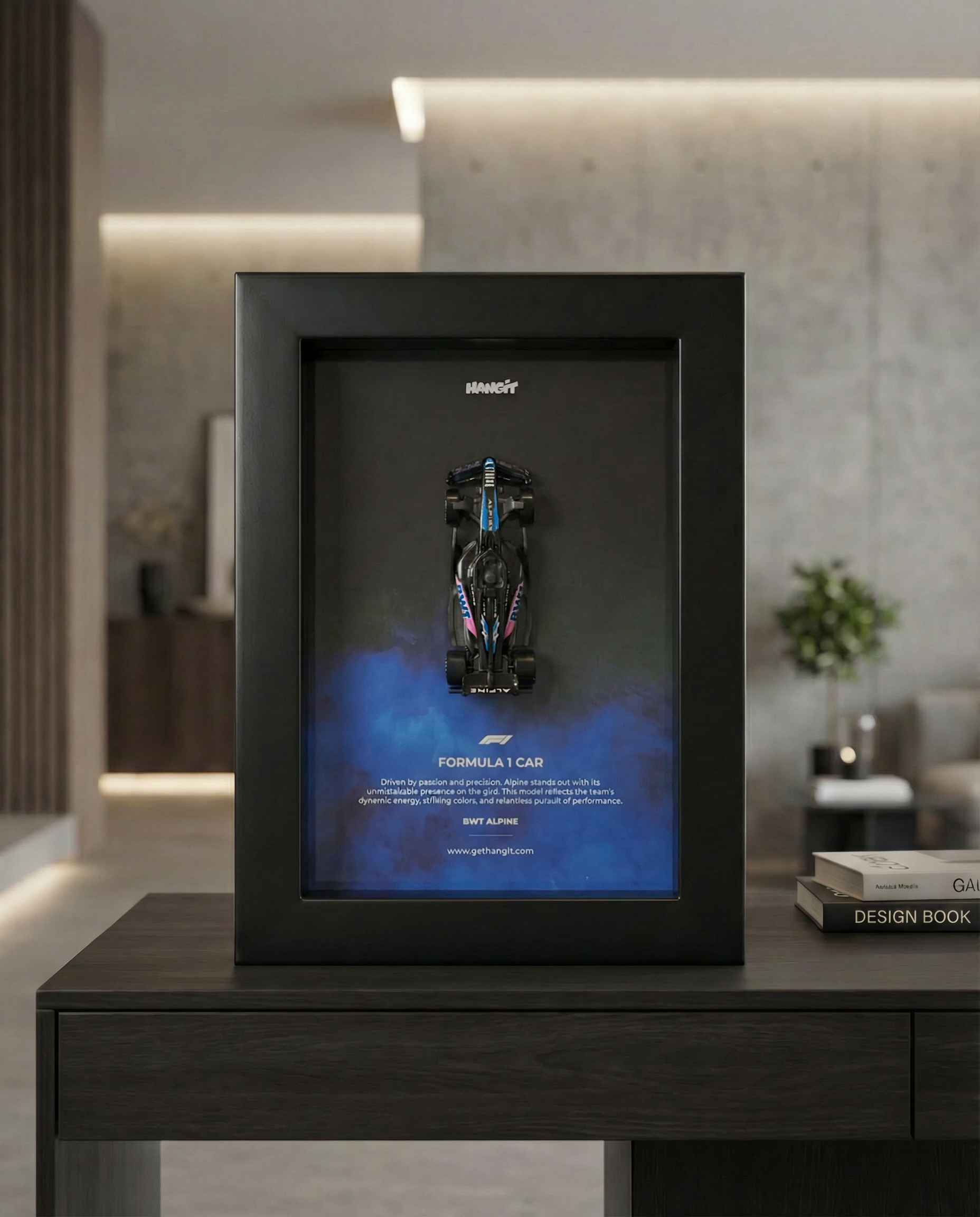 Alpine F1 – Mini Framed Collectible