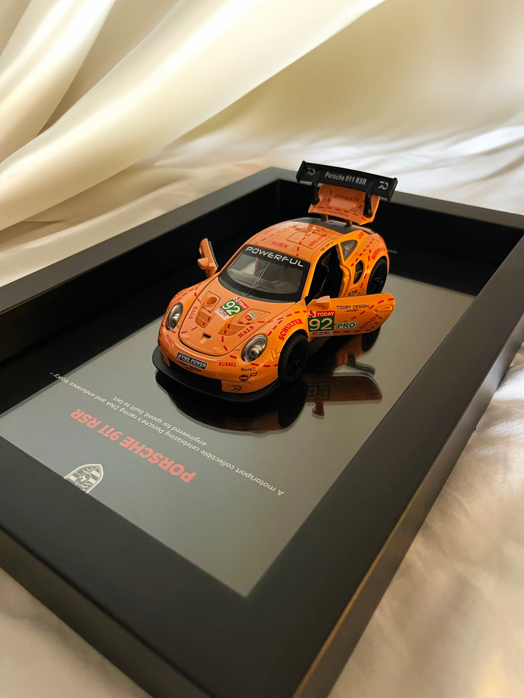 Porsche 911 RSR — Framed Motorsport Icon  — Mega/Limited Edition