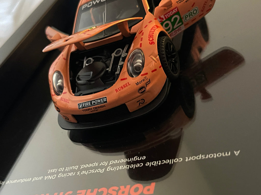 Porsche 911 RSR — Framed Motorsport Icon  — Mega/Limited Edition