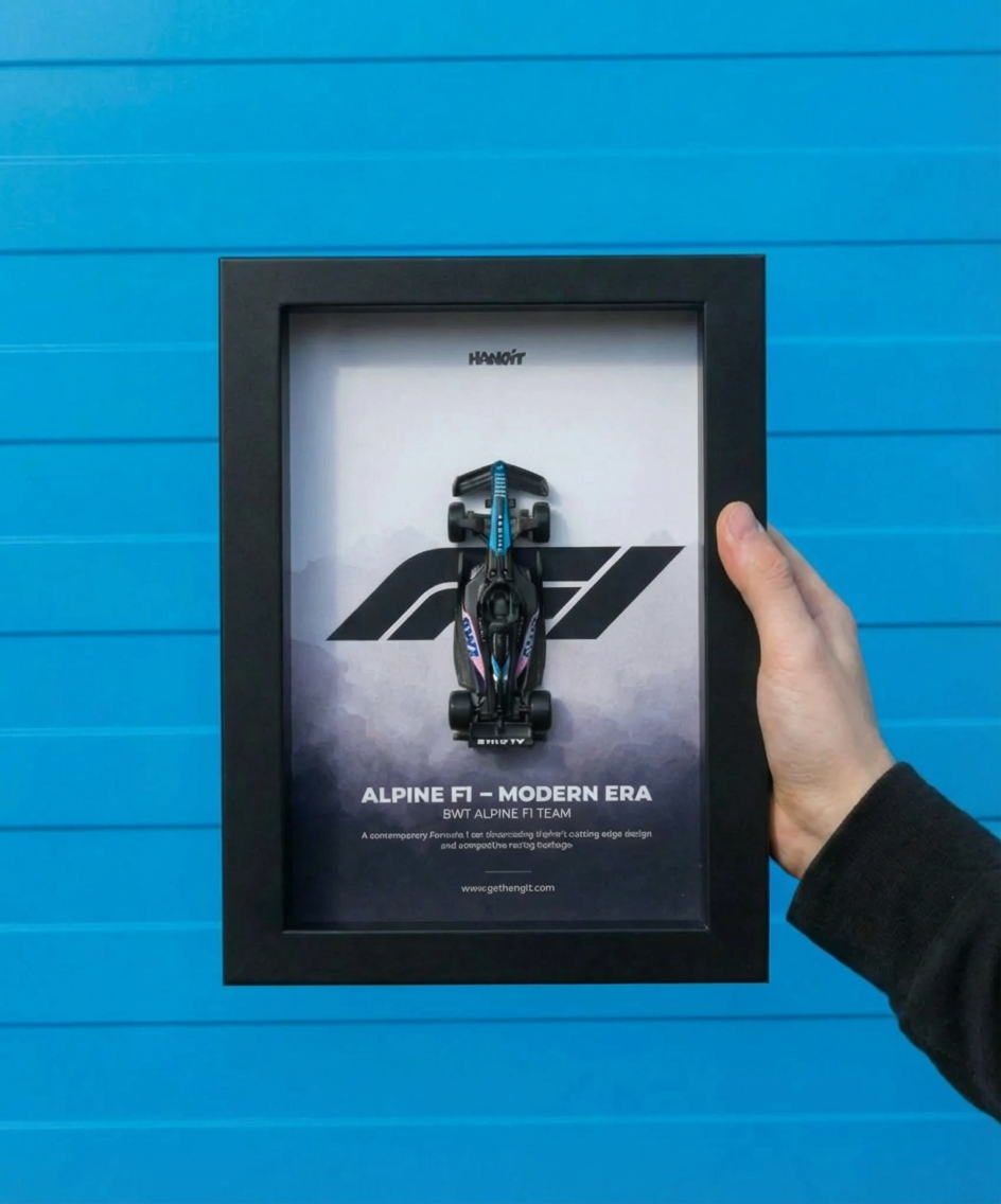 Alpine F1 – Mini Framed Collectible