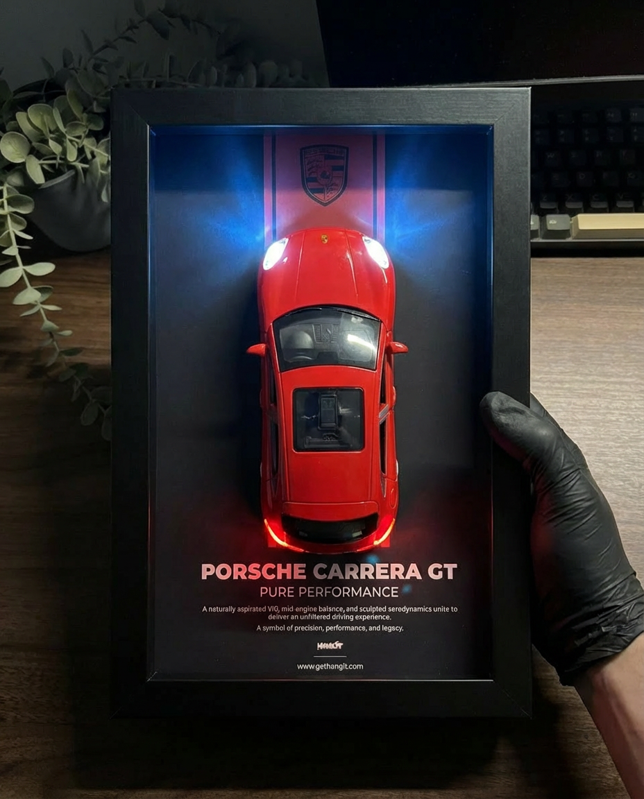 Porsche Carrera GT - Red – Mega Edition